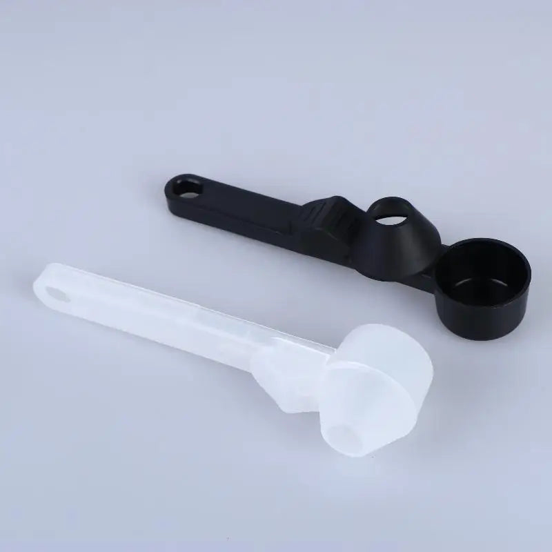 Protein Powder Spoon with Funnel Design Ideal for Milk and Supplements Leakproof Sliding