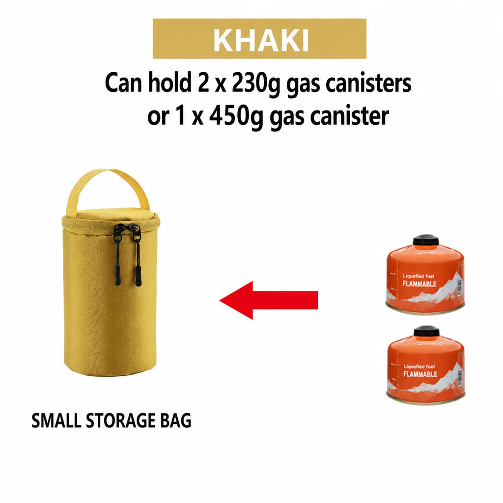 Gas Canister Storage Bag – Camping Lantern & Fuel Carrier | Shockproof & Portable