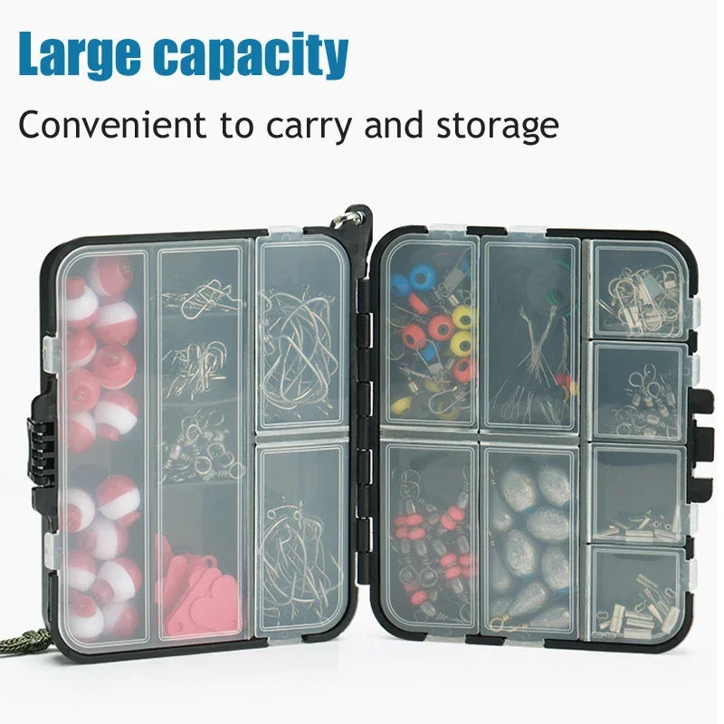 264-Piece Complete Fishing Tackle Kit - with Storage Box