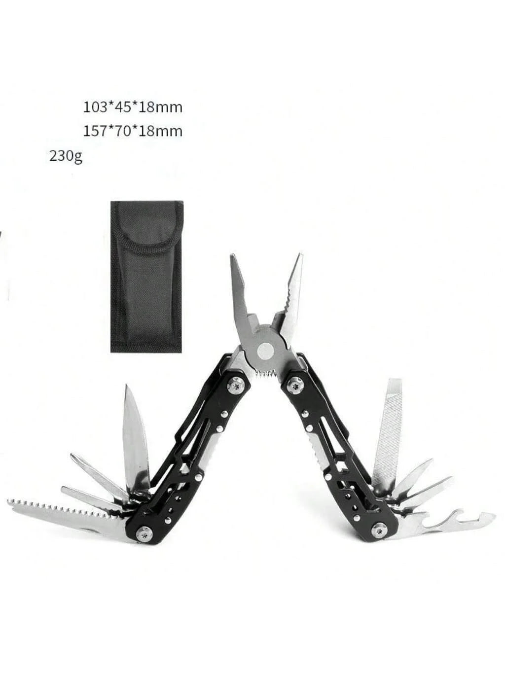 24-in-1 Professional Multitool Pliers with Sheath