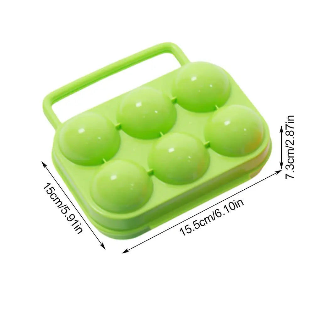 Egg Container – Portable Egg Holder for Outdoor Cooking, Hiking & Moto-Camping