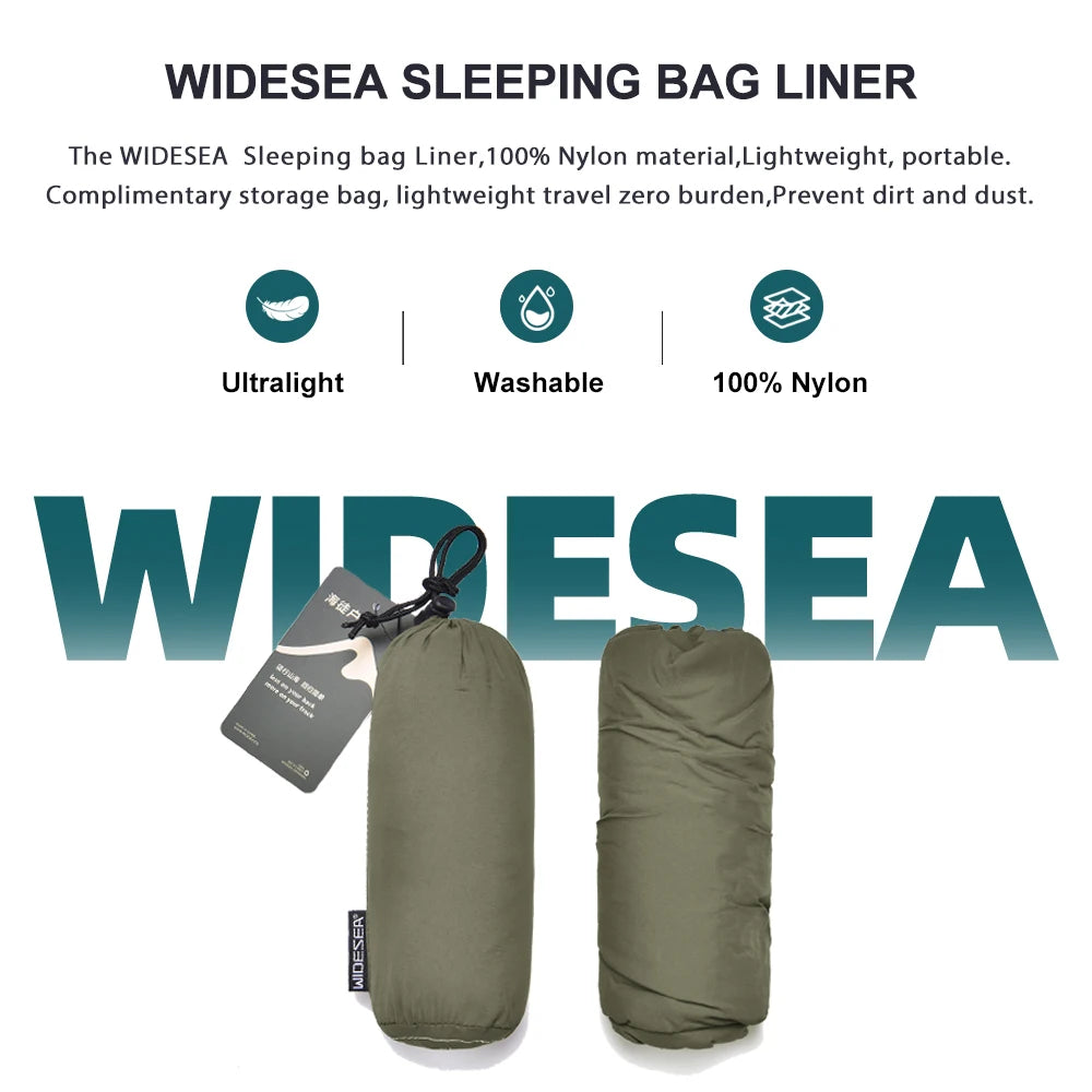 Ultralight Mummy Sleeping Bag Liner
