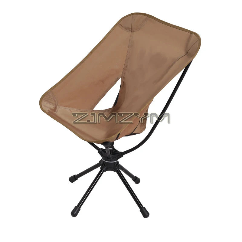 Compact Swivel Camping Chair for Moto-Camping