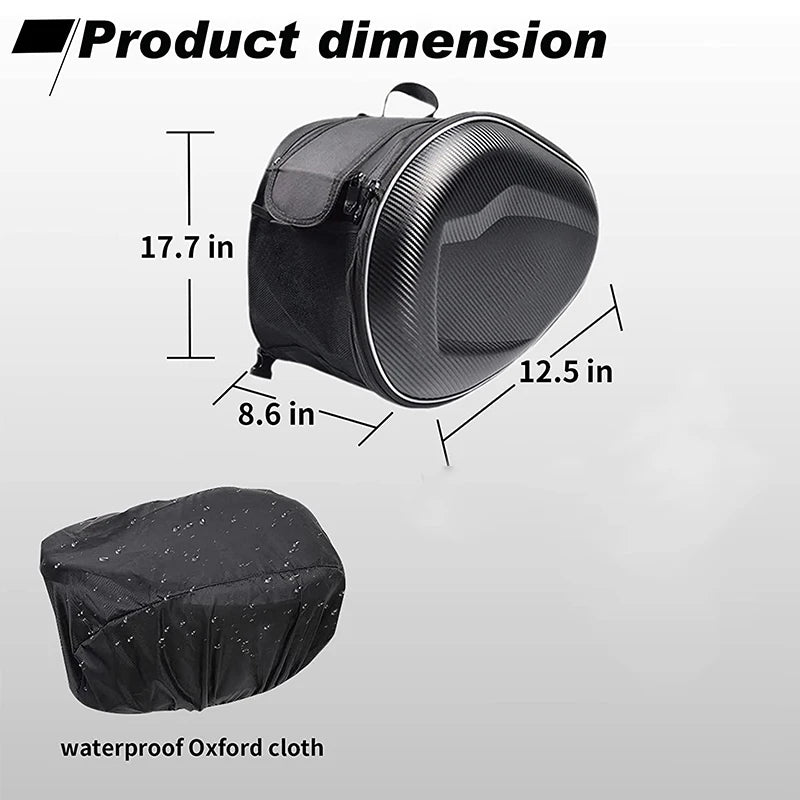 Motorcycle Pannier Bags - Universal Fit Saddle Bags for Adventure Touring & Travel