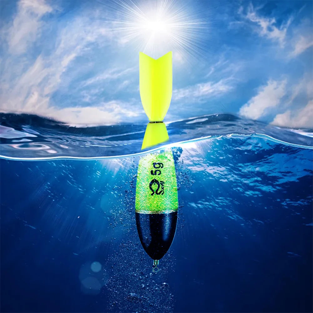 Night Fishing Float – LED Light-Up Bobber for Sea, Ocean & Rock Fishing (5g / 10g / 15g / 20g)