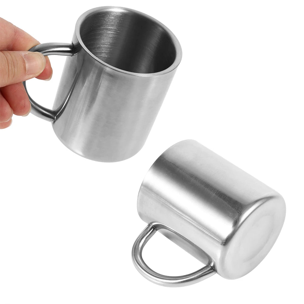 Double-Wall Stainless Steel Camping Mug