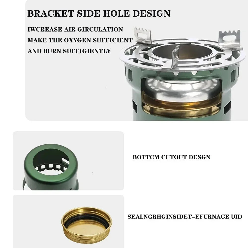 Minimalist Portable Alcohol Burner