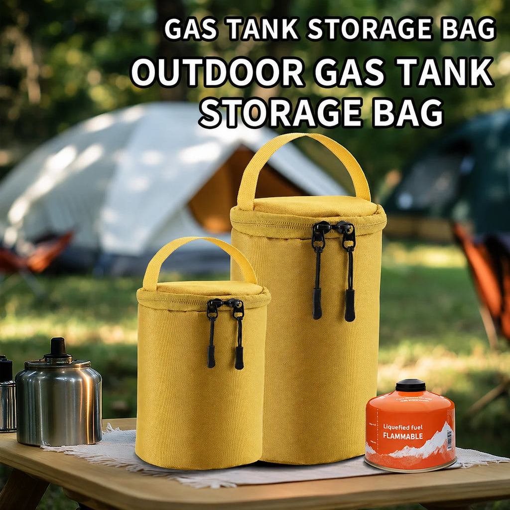 Gas Canister Storage Bag – Camping Lantern & Fuel Carrier | Shockproof & Portable