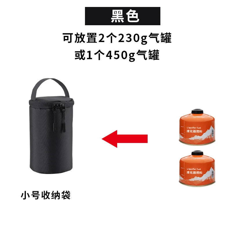 Gas Canister Storage Bag – Camping Lantern & Fuel Carrier | Shockproof & Portable