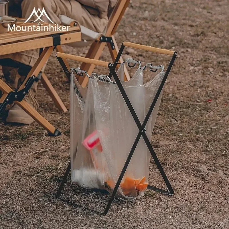Folding Camping Trash Bag Rack