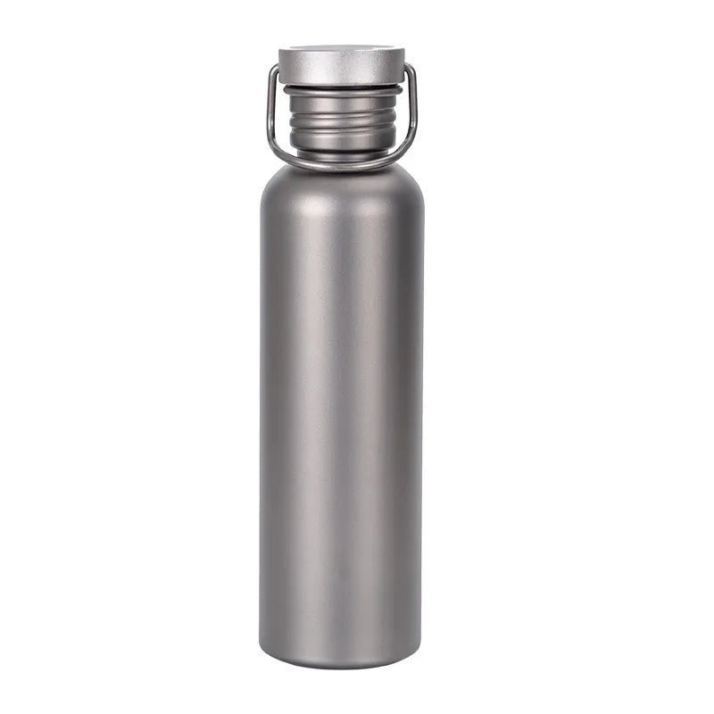 Titanium Water Bottle for Camping & Hiking