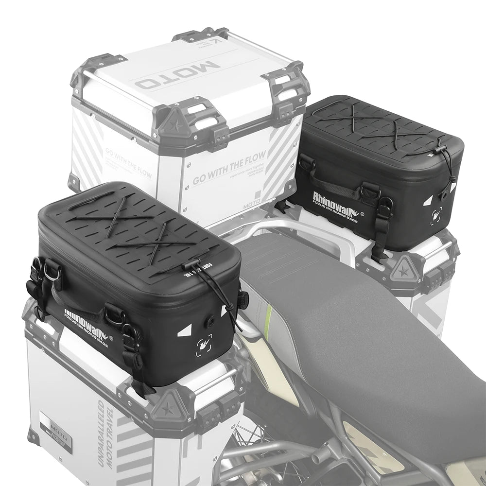 Rhinowalk Fortress Series Waterproof Motorcycle Side Case Bag – 16L ADV Luggage