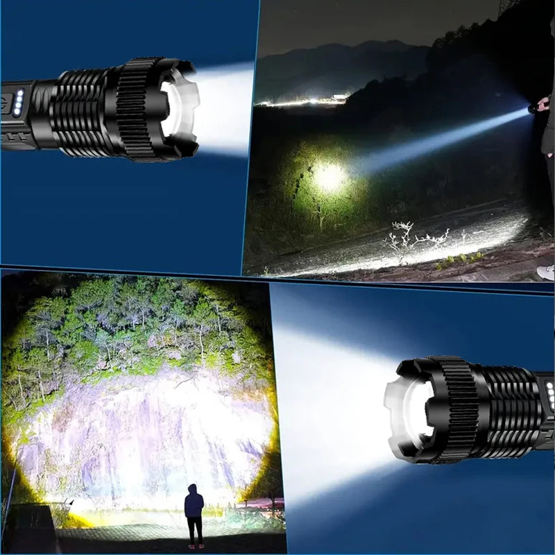 6-Mode Rechargeable LED Flashlight