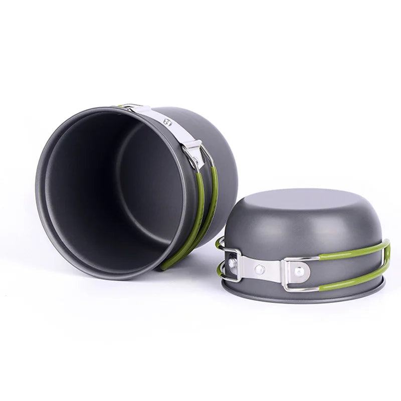 Ultralight 3-Piece Pot & Pan Set Camping Cookware