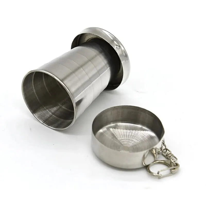 Collapsible Stainless Steel Camping Cup