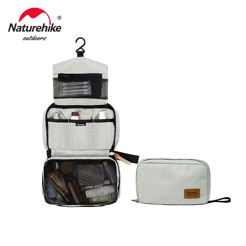 Naturehike  Toiletry Bag – Wet & Dry Separation Travel Organizer