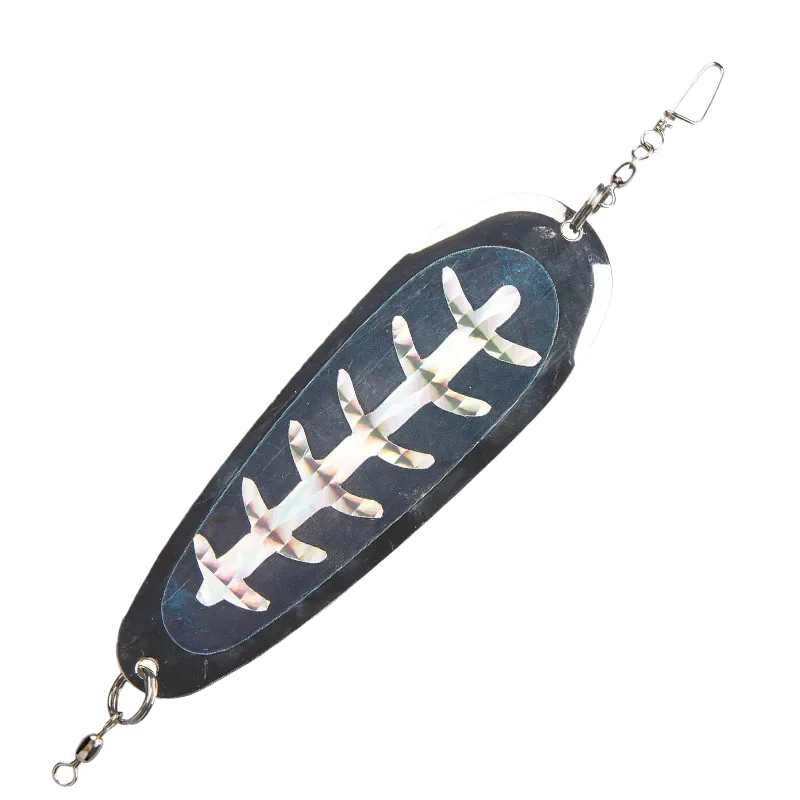 Rotating Metal Fishing Lure - 4.5"