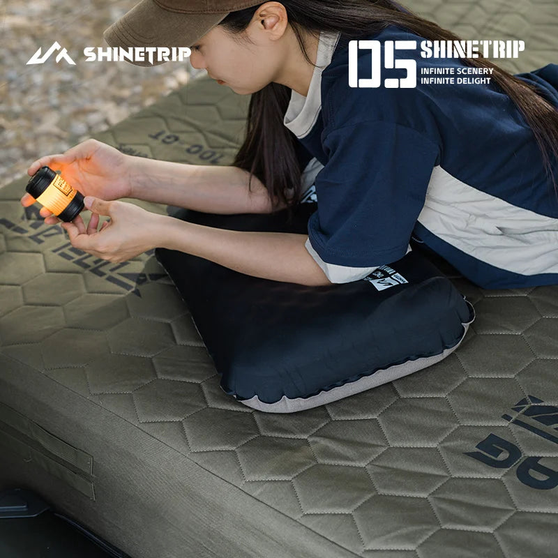 ShineTrip 2-in-1 Inflatable Camping Pillow — Ultralight & Compact