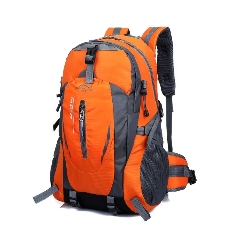 Large Capacity Nylon Backpack for Hiking, Climbing & Camping