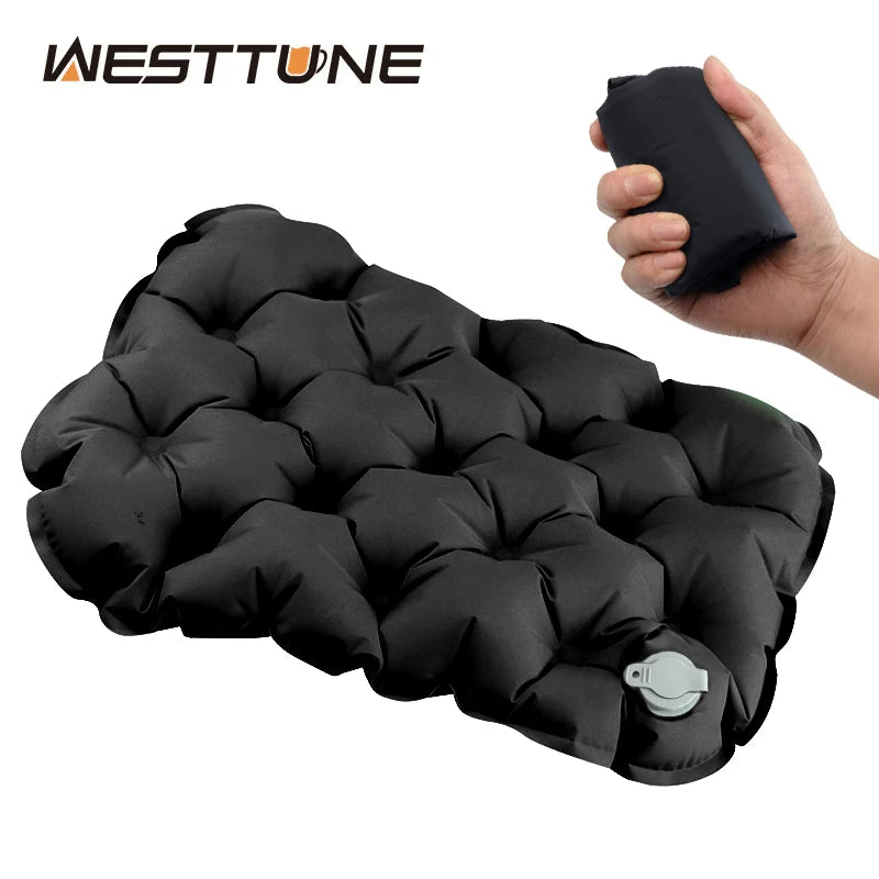 Ultralight Inflatable Camping Seat Cushion for Motorcycle Adventures
