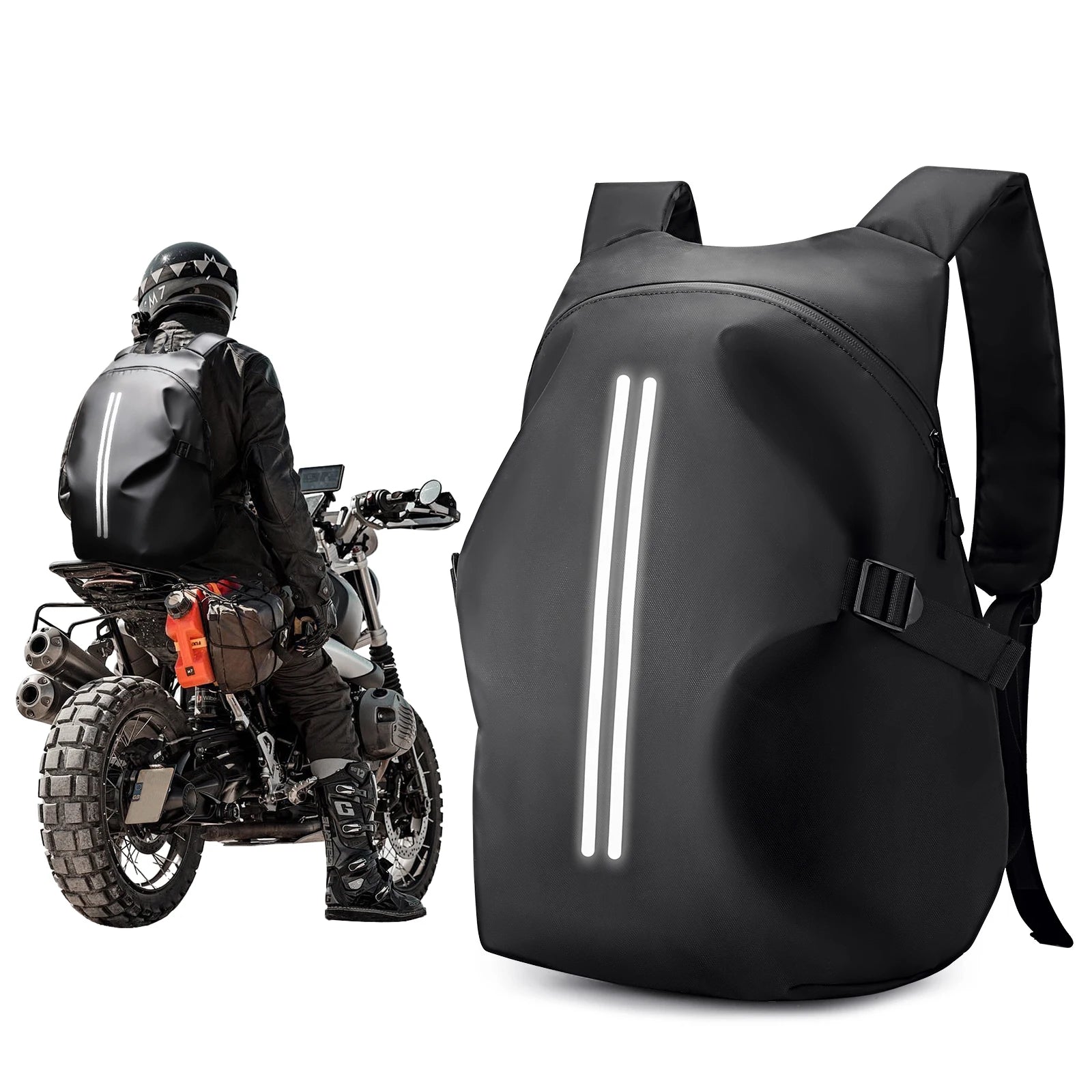 Men's Reflective-Waterproof Backpack