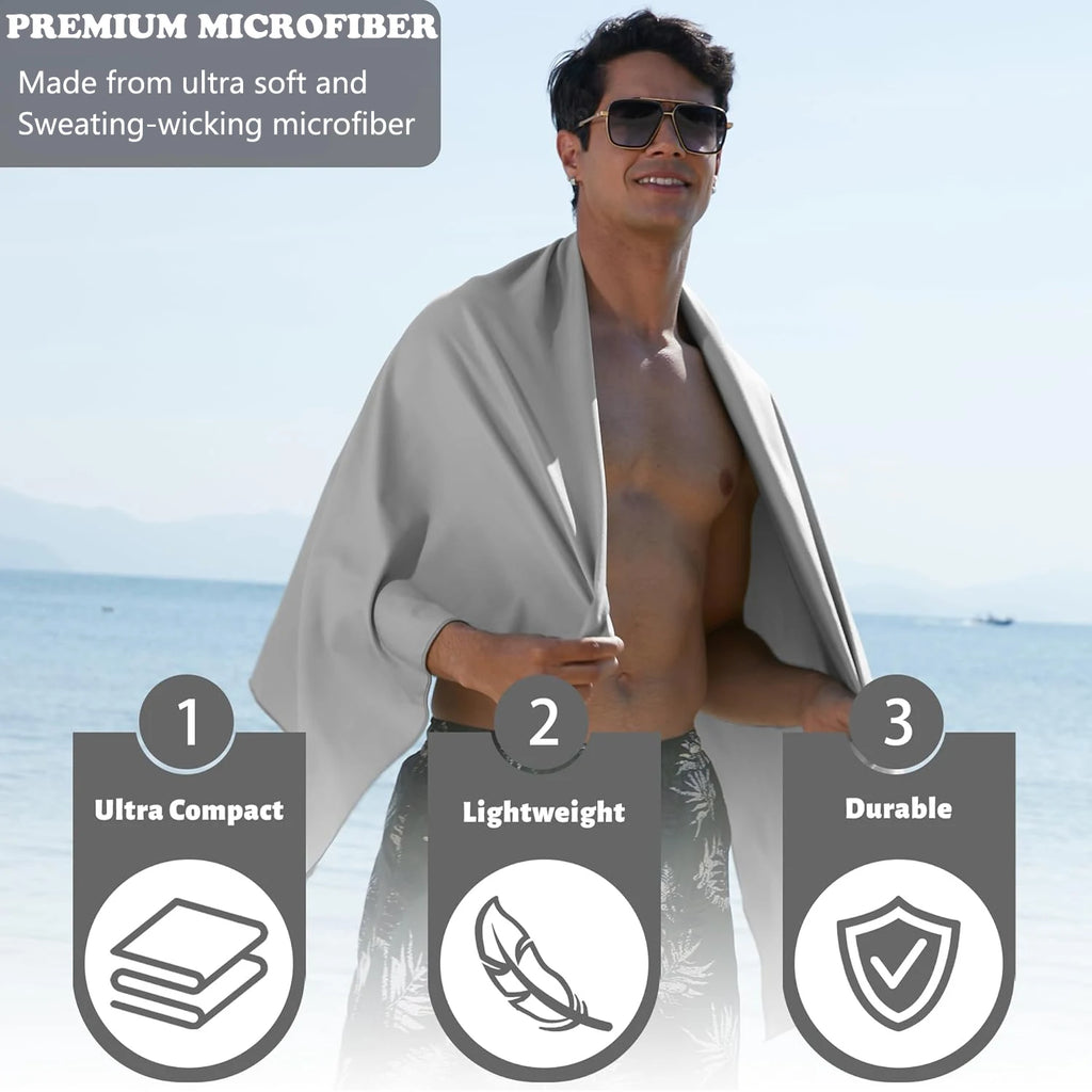 Microfiber Towel – Quick-Dry, Super Absorbent Towel