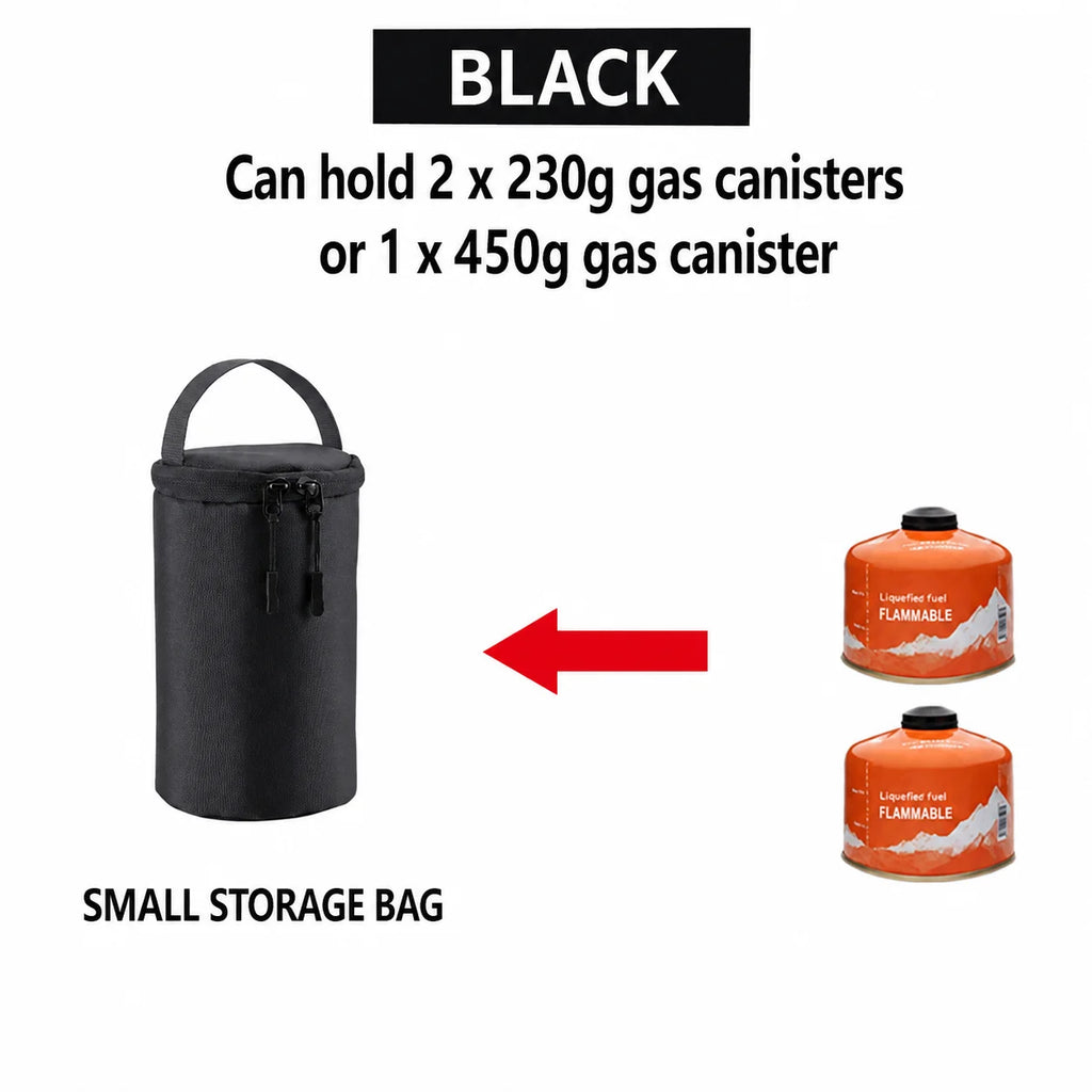Gas Canister Storage Bag – Camping Lantern & Fuel Carrier | Shockproof & Portable