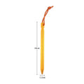 Aluminum Tent Stakes 10-Pack with Reflective Rope – 18cm Camping Pegs