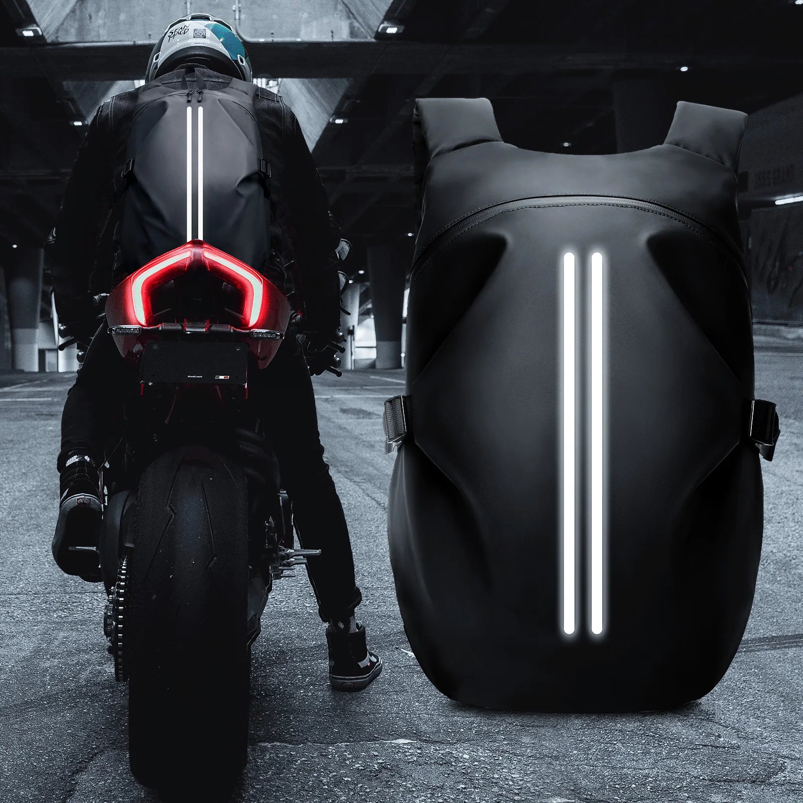 Men's Reflective-Waterproof Backpack