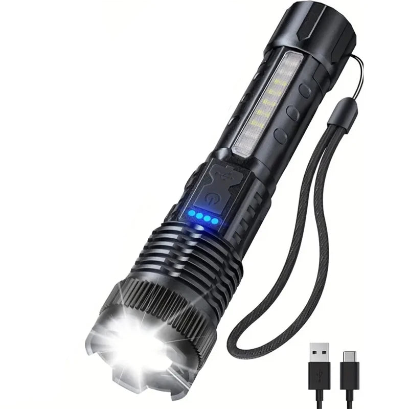 6-Mode Rechargeable LED Flashlight