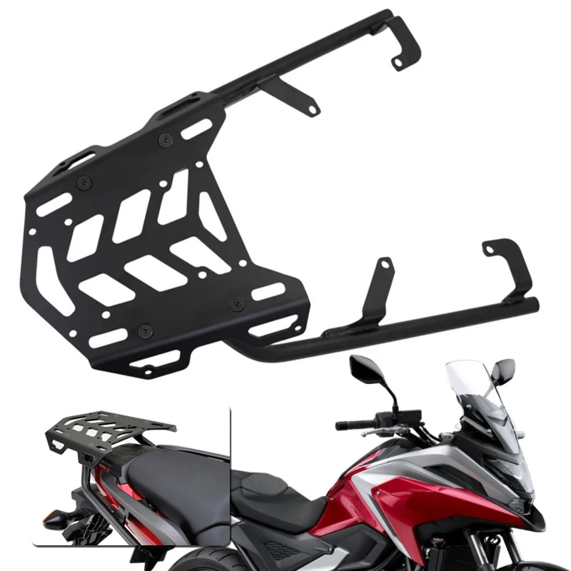Honda NC750X / NC700X Rear Luggage Rack | Aluminum Top Case Carrier | 2012–2025