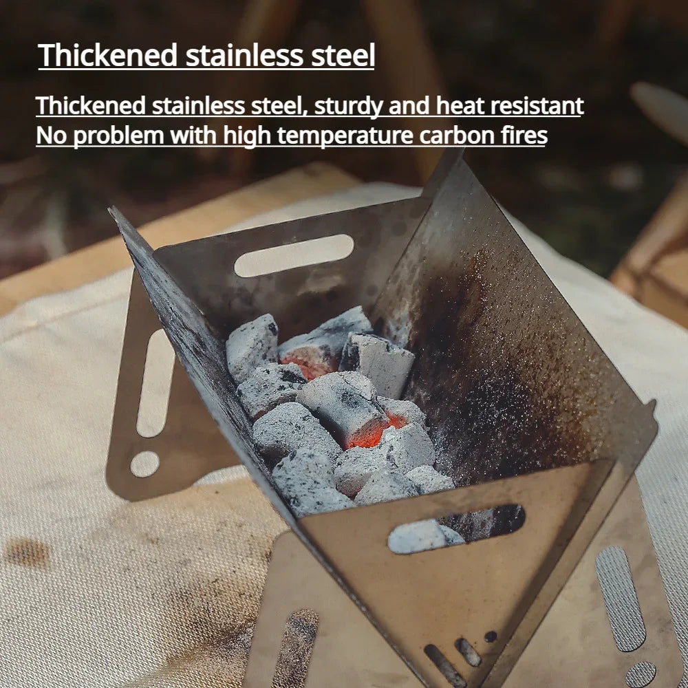 Portable Folding Charcoal Grill