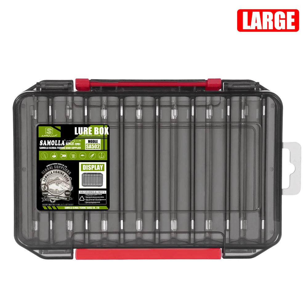 14-Compartment tackle Box - Lure & Hook Organizer