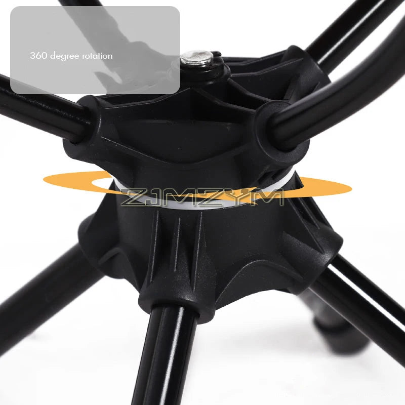 Compact Swivel Camping Chair for Moto-Camping