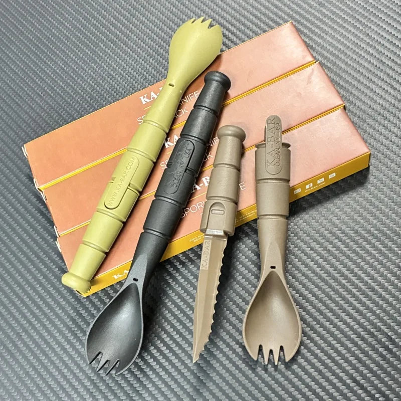 Every Day Carry- Fork- Spoon- Knife Combo Cutlery Set