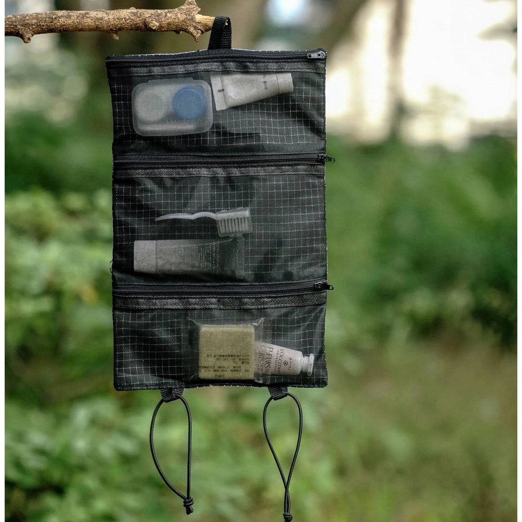HODR GEAR Ultralight Organizer – 35g UHMWPE Gridstop Roll-Up Pouch with YKK Zippers