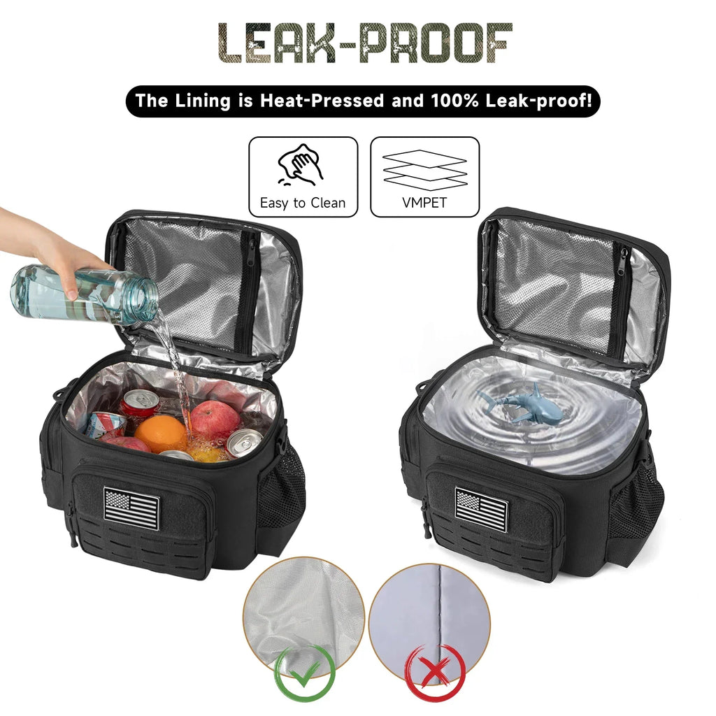 ReFire Gear 13L Tactical Cooler Bag – Insulated Lunch Backpack for Camping & Outdoors