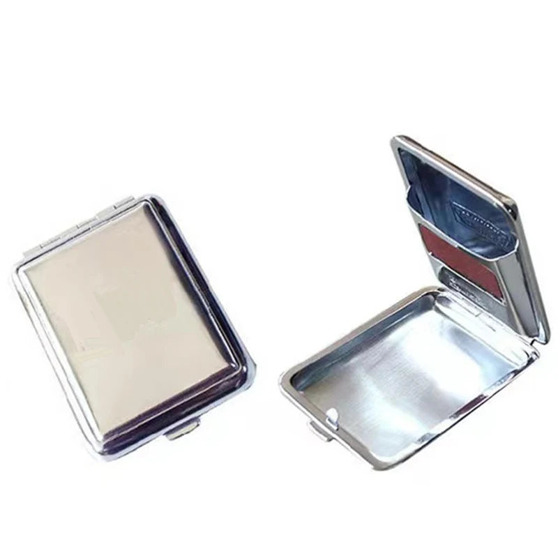 Waterproof Stainless Steel Match Case - Sealed Emergency Fire Starter