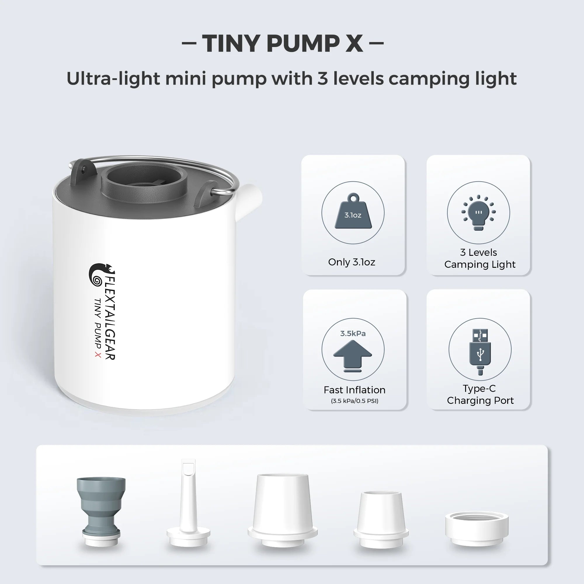 Flextail mini-air Pump