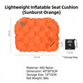 Ultralight Inflatable Seat Cushion — 80g Portable Lumbar & Sit Pad for Camping, Hiking & Travel
