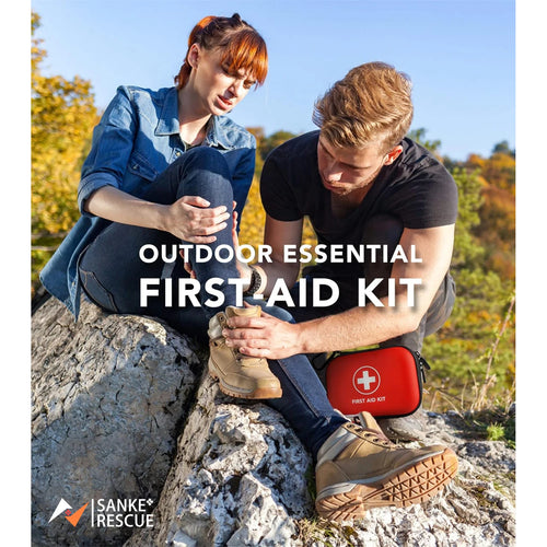 103-Piece First Aid Kit – Compact Emergency Medical Kit for Motorcycle, Camping & Outdoor Adventures