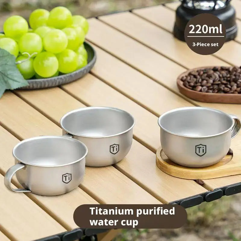 Titanium Camping Cup