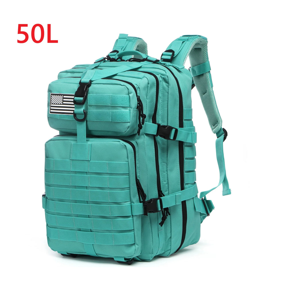25L/50L Waterproof Tactical Backpack - Motorcycle Camping Hiking Rucksack