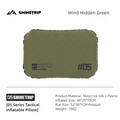 ShineTrip 2-in-1 Inflatable Camping Pillow — Ultralight & Compact
