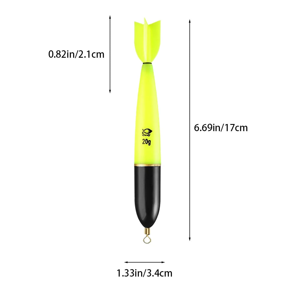 Night Fishing Float – LED Light-Up Bobber for Sea, Ocean & Rock Fishing (5g / 10g / 15g / 20g)