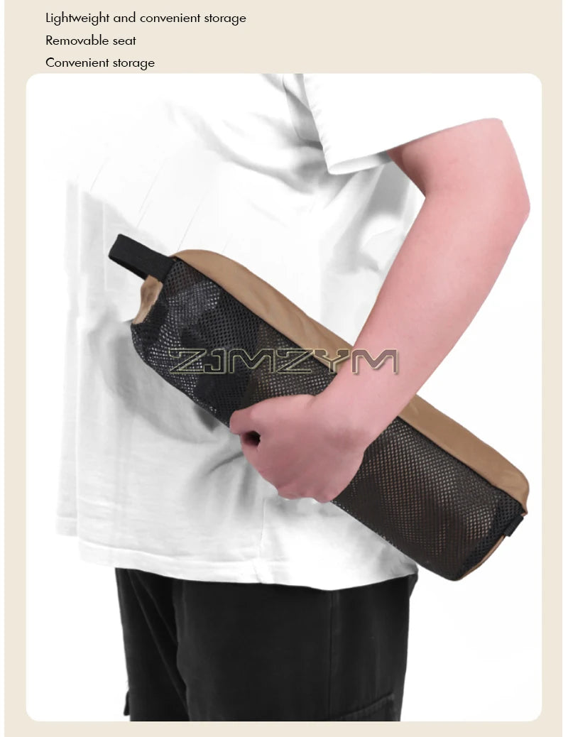 Compact Swivel Camping Chair for Moto-Camping