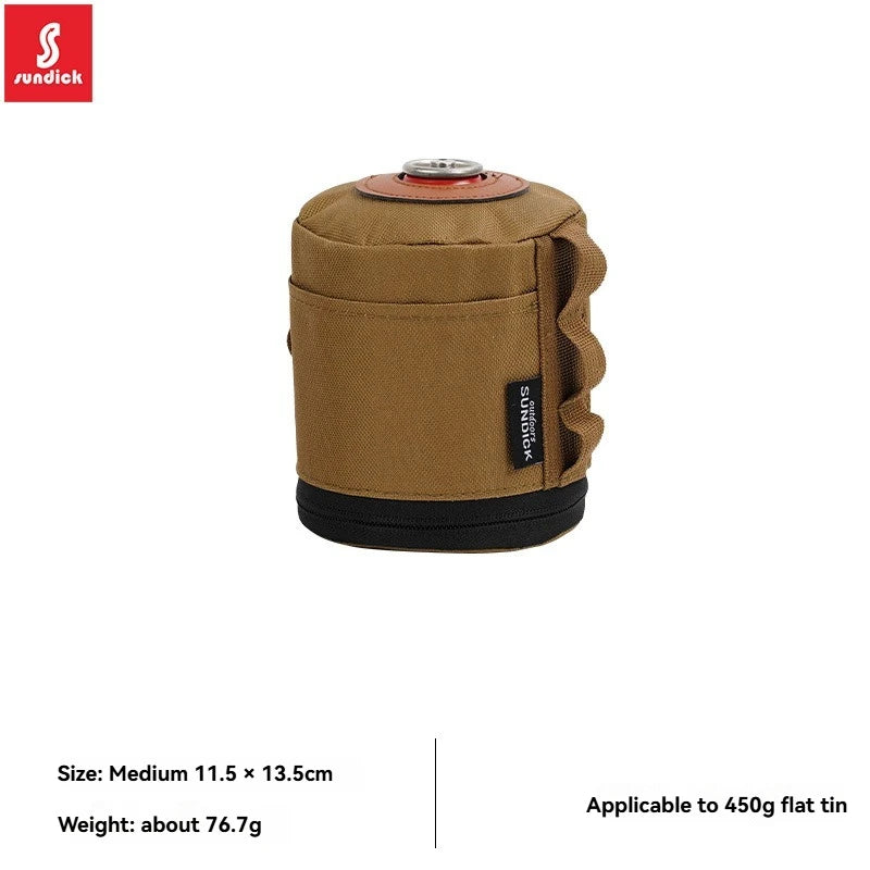 Camping Gas Can Protective Cover – Nylon Sleeve for Fuel Cylinders