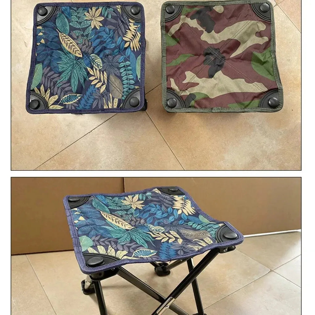 Portable Folding Camping Stool – Lightweight Collapsible Seat for Hiking, Fishing & Travel