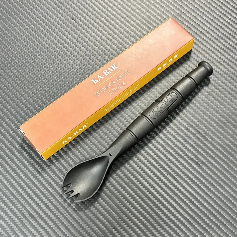 Tactical EDC - Fork- Spoon- Knife Combo Cutlery Set