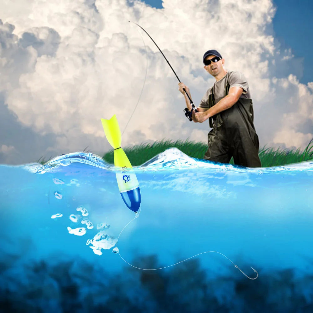 Night Fishing Float – LED Light-Up Bobber for Sea, Ocean & Rock Fishing (5g / 10g / 15g / 20g)